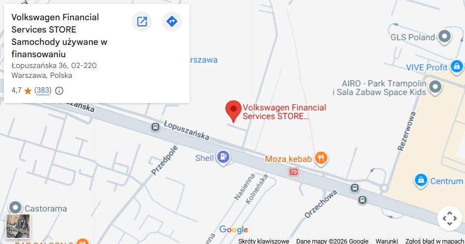 STORE VW FS Warszawa